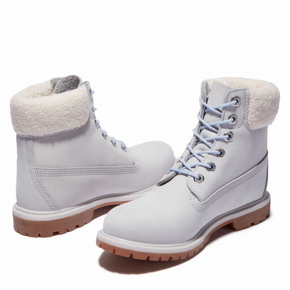 Dámské Zimní Boty Timberland Premium 6-Inch Waterproof Šedé | TI86470-136