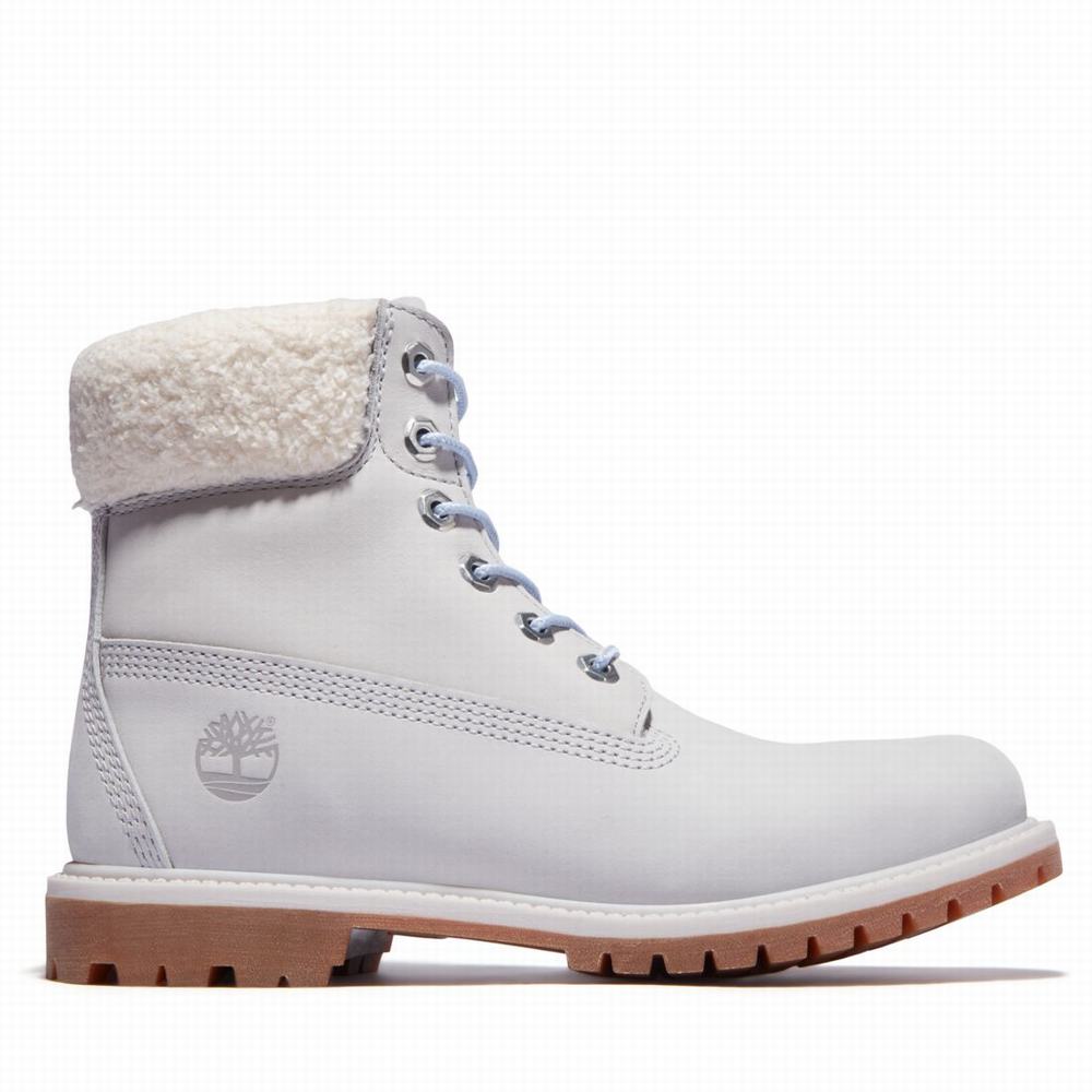 Dámské Zimní Boty Timberland Premium 6-Inch Waterproof Šedé | TI86470-136