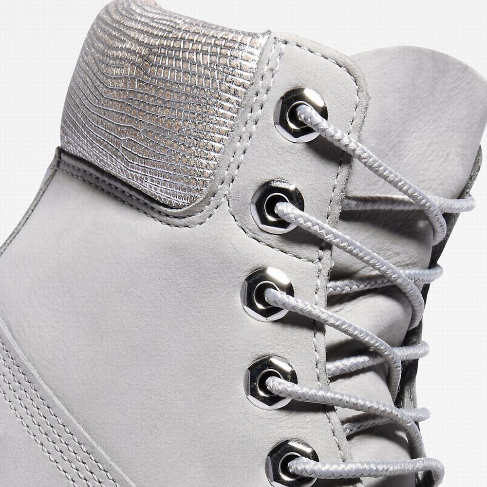 Dámské Zimní Boty Timberland Premium 6 Inch Světle Šedé | TI86714-140