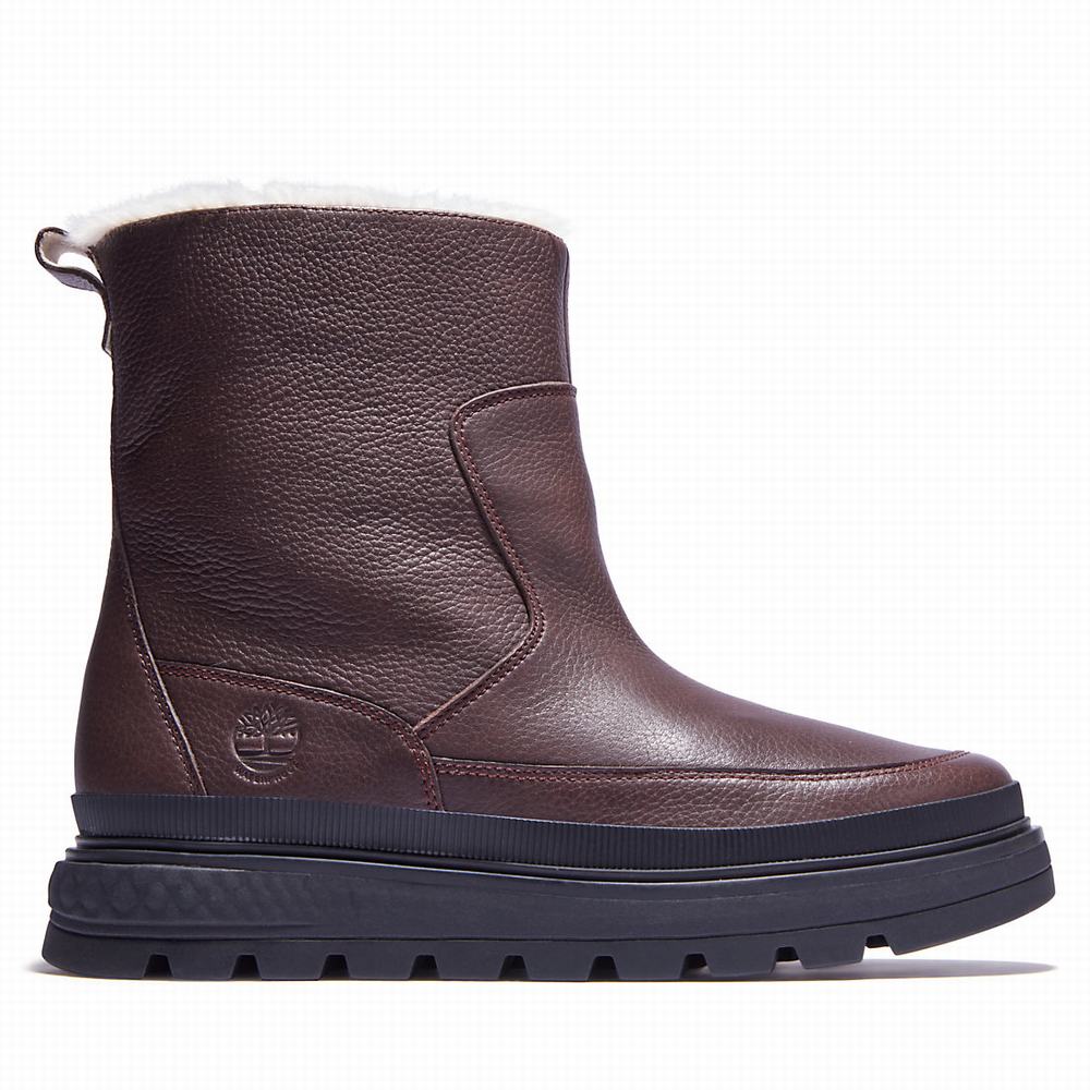 Dámské Zimní Boty Timberland Ray City Warm-lined Tmavě Hnědé | TI16042-971