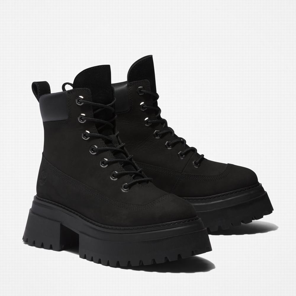 Dámské Zimní Boty Timberland Sky 6-Inch Lace-up Černé | TI10978-923