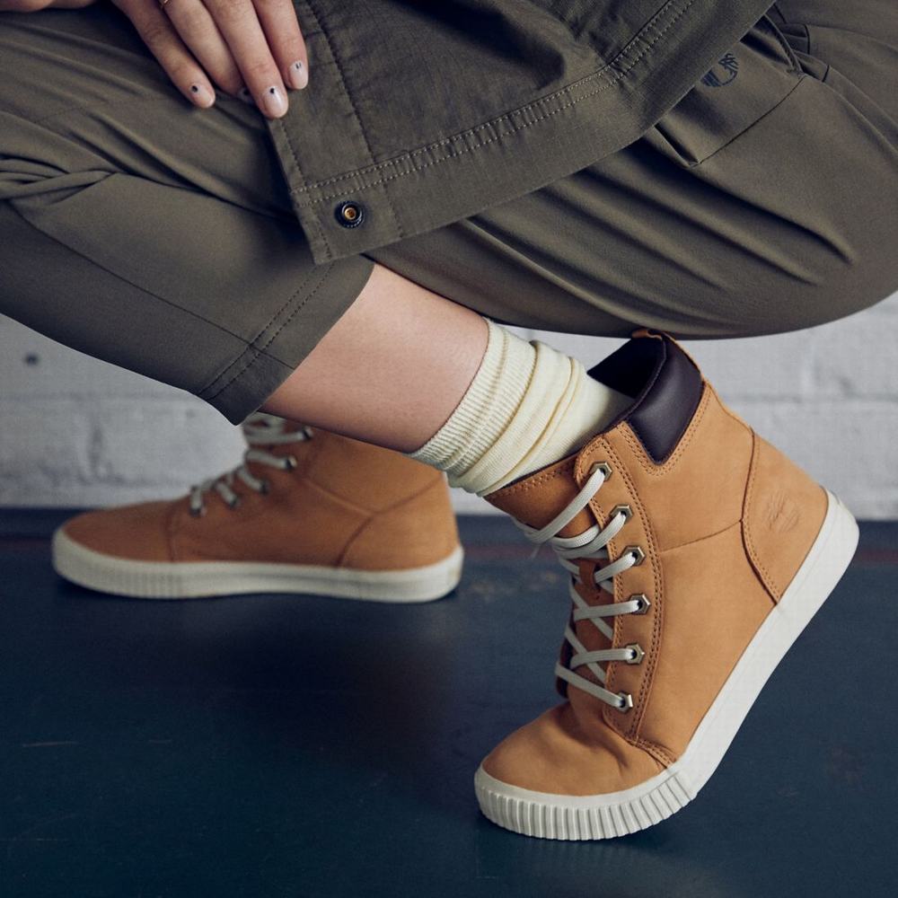 Dámské Zimní Boty Timberland Skyla Bay 6-Inch Hnědé | TI42036-971