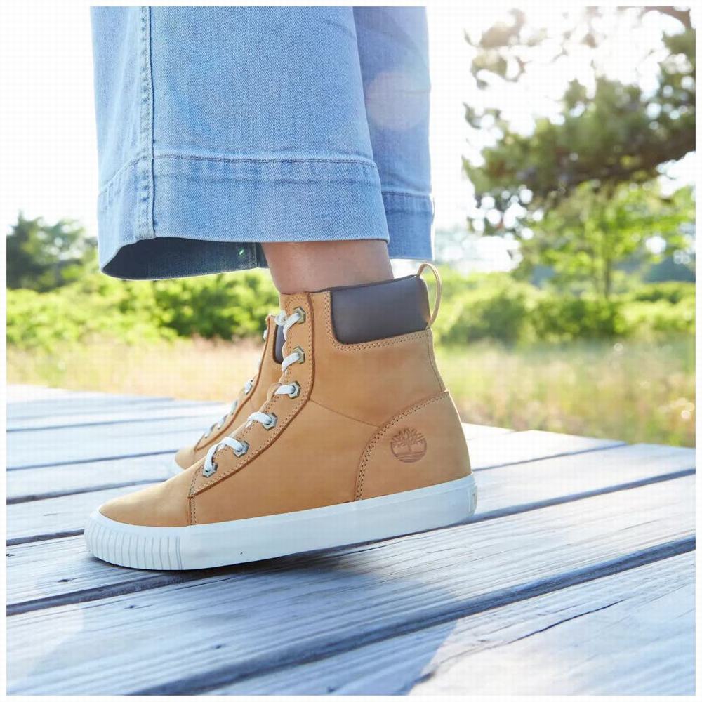 Dámské Zimní Boty Timberland Skyla Bay 6-Inch Hnědé | TI42036-971