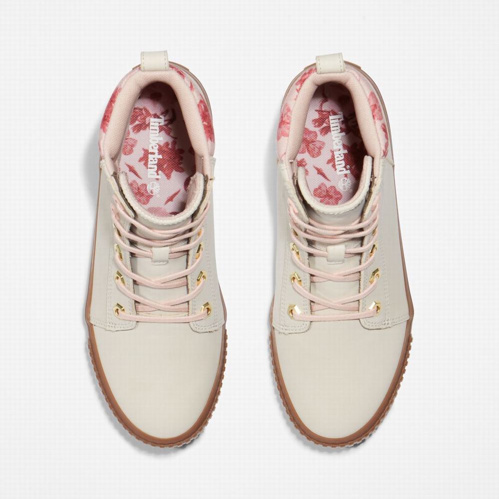 Dámské Zimní Boty Timberland Skyla Bay 6-Inch Bílé | TI85794-302