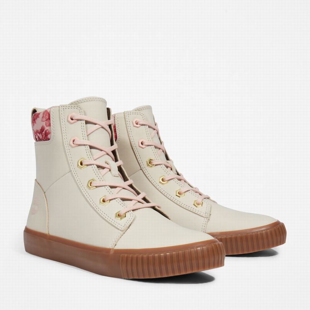 Dámské Zimní Boty Timberland Skyla Bay 6-Inch Bílé | TI85794-302