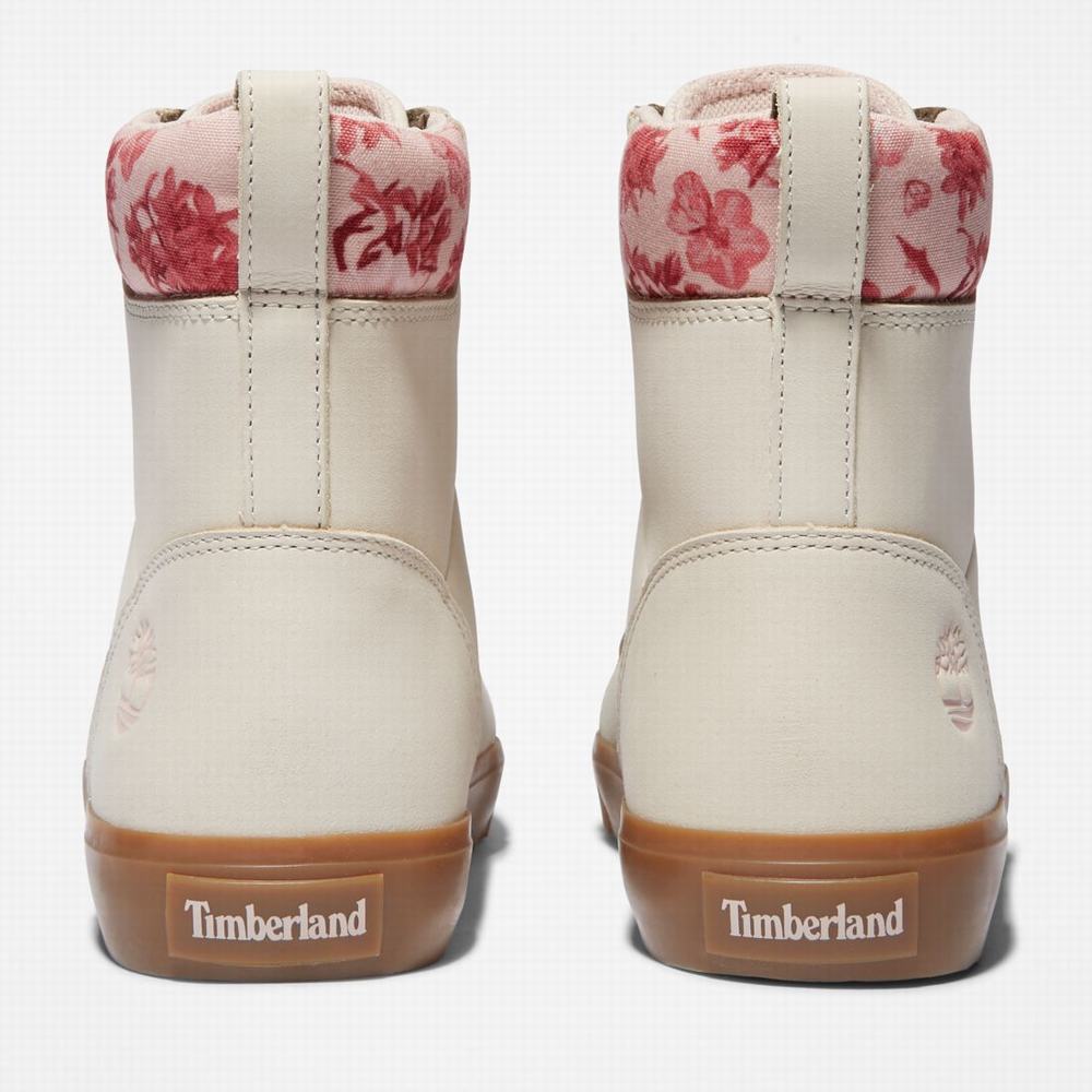 Dámské Zimní Boty Timberland Skyla Bay 6-Inch Bílé | TI85794-302