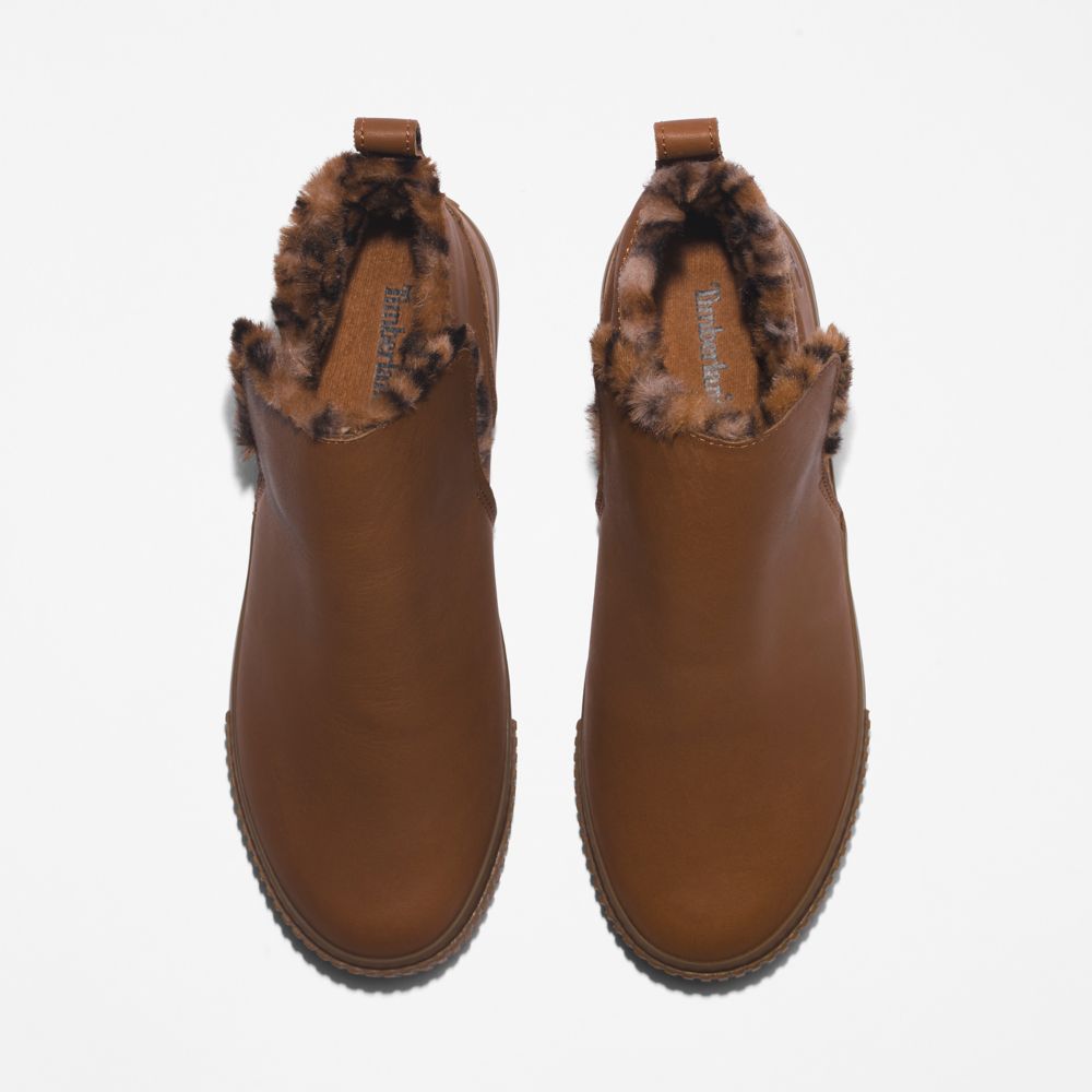 Dámské Zimní Boty Timberland Skyla Bay Pull-On Hnědé | TI06937-971