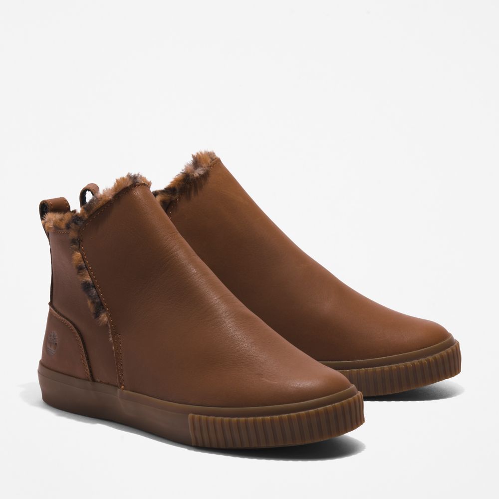Dámské Zimní Boty Timberland Skyla Bay Pull-On Hnědé | TI06937-971