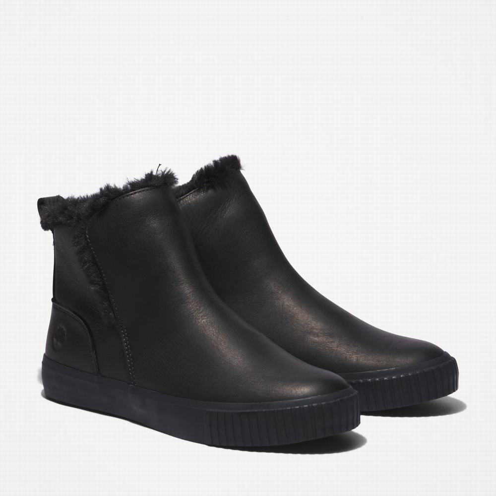 Dámské Zimní Boty Timberland Skyla Bay Pull-On Černé | TI90714-584