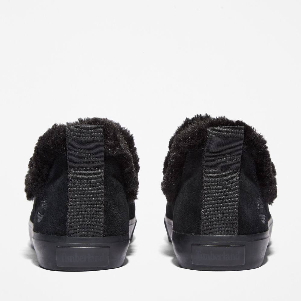 Dámské Zimní Boty Timberland Skyla Bay Warm-Podšité Slip-Ons Černé | TI05374-361