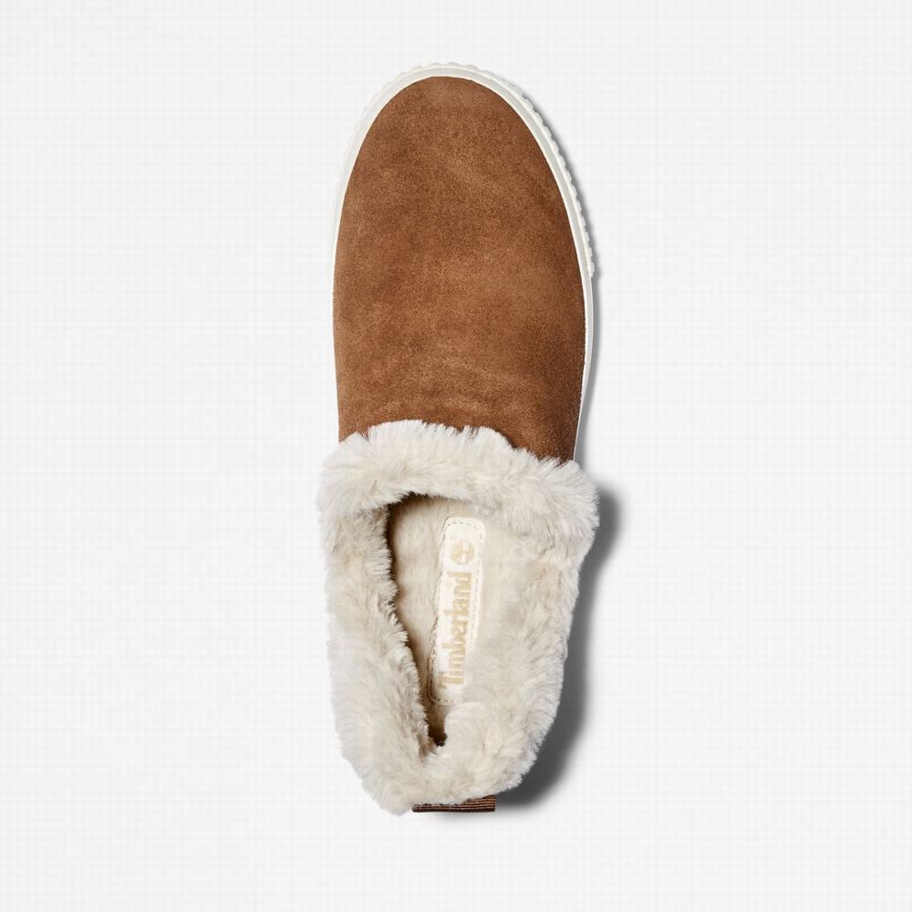 Dámské Zimní Boty Timberland Skyla Bay Warm Podšité Hnědé | TI79582-568