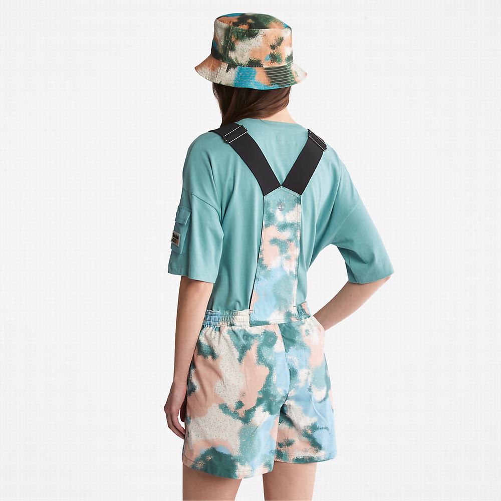 Dámské Šortky Timberland Dungaree Zelene | TI67349-364