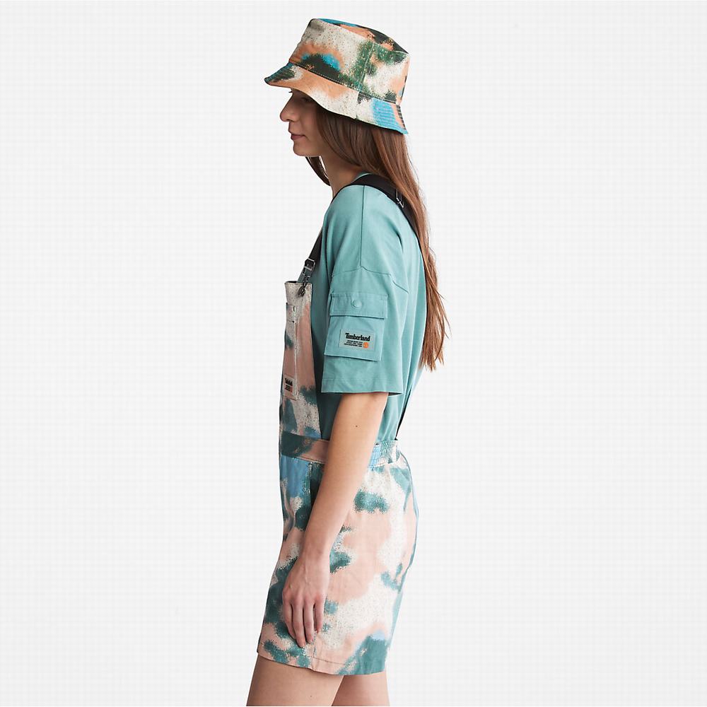 Dámské Šortky Timberland Dungaree Zelene | TI67349-364