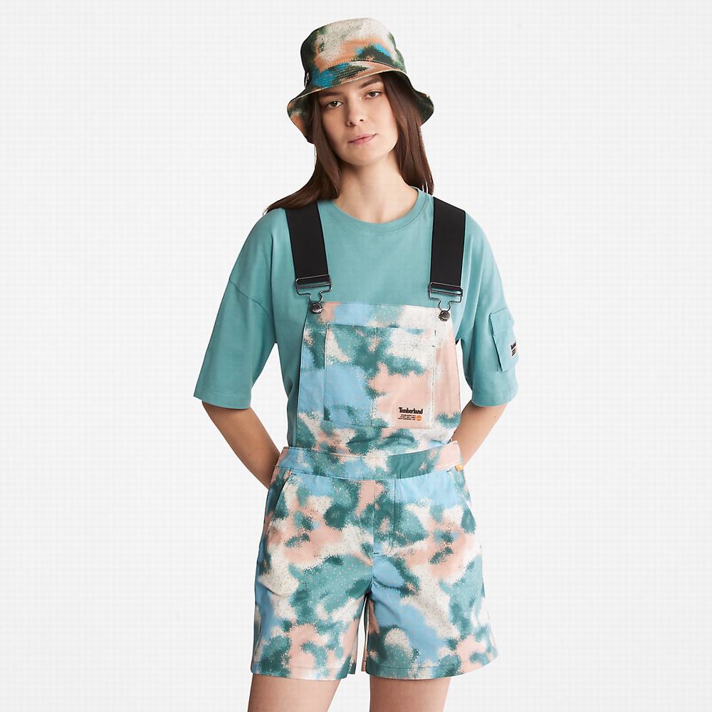 Dámské Šortky Timberland Dungaree Zelene | TI67349-364
