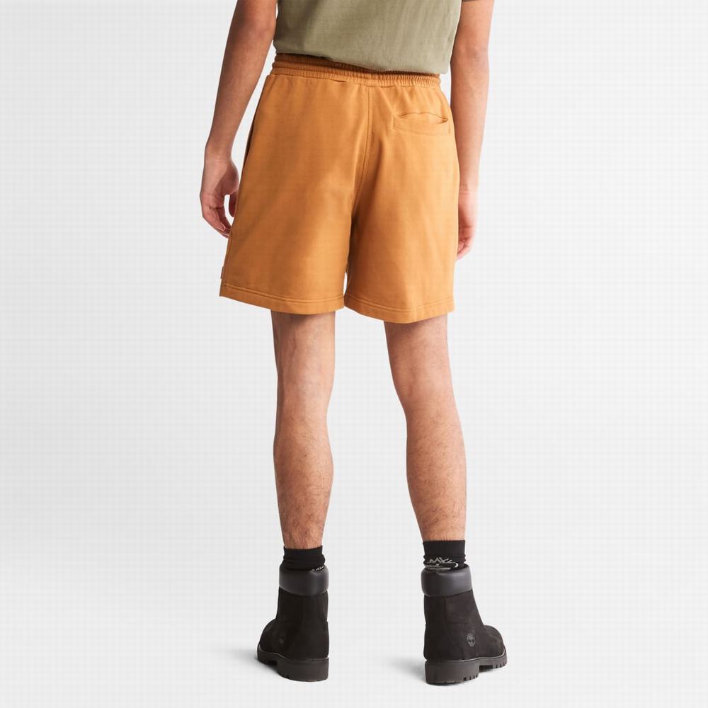 Dámské Šortky Timberland Relaxed-Fit Sweatshorts Hnědé | TI25079-974