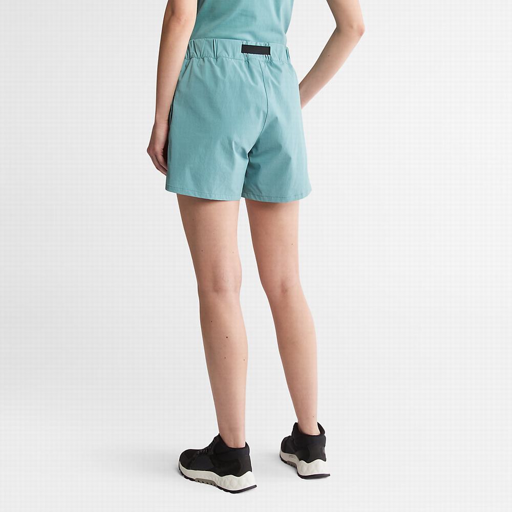 Dámské Šortky Timberland Technical Tyrkysové | TI10527-493