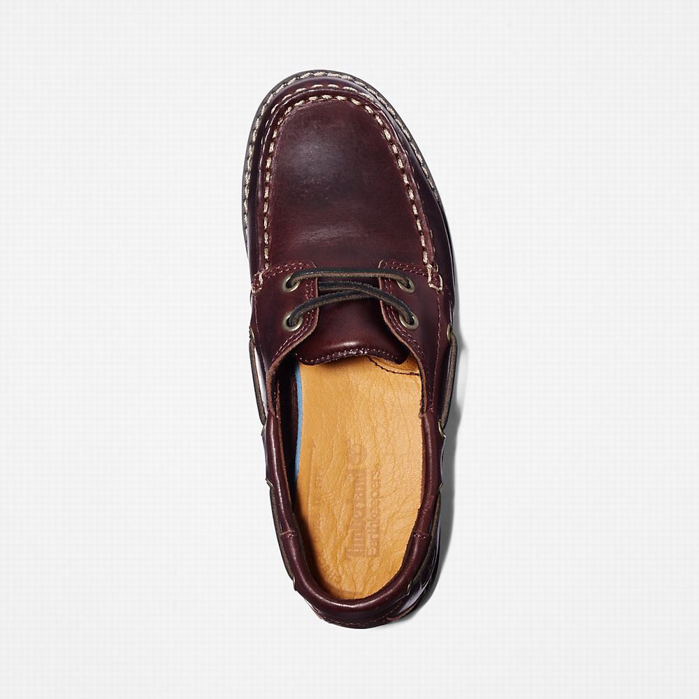 Dětské Boty Sebago Timberland Seabury Tmavě Hnědé | TI56380-539