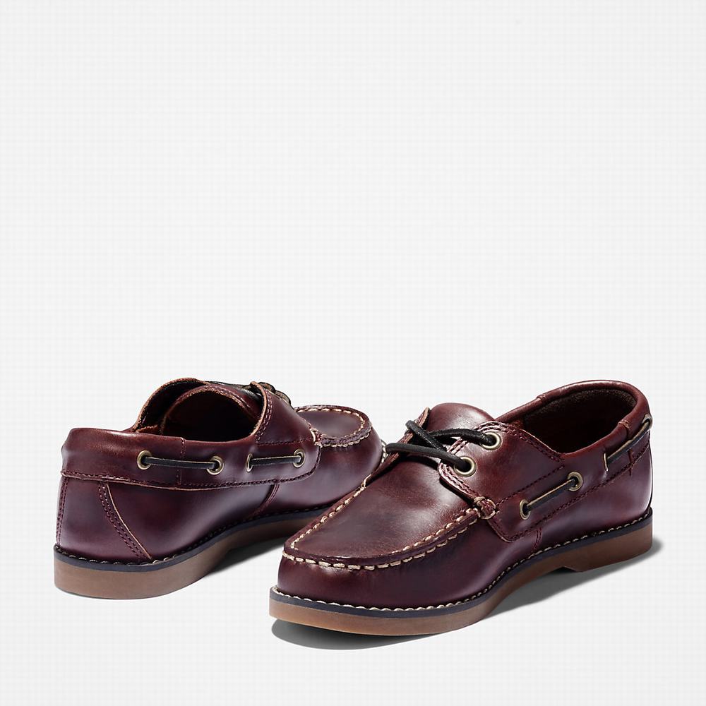 Dětské Boty Sebago Timberland Seabury Tmavě Hnědé | TI56380-539