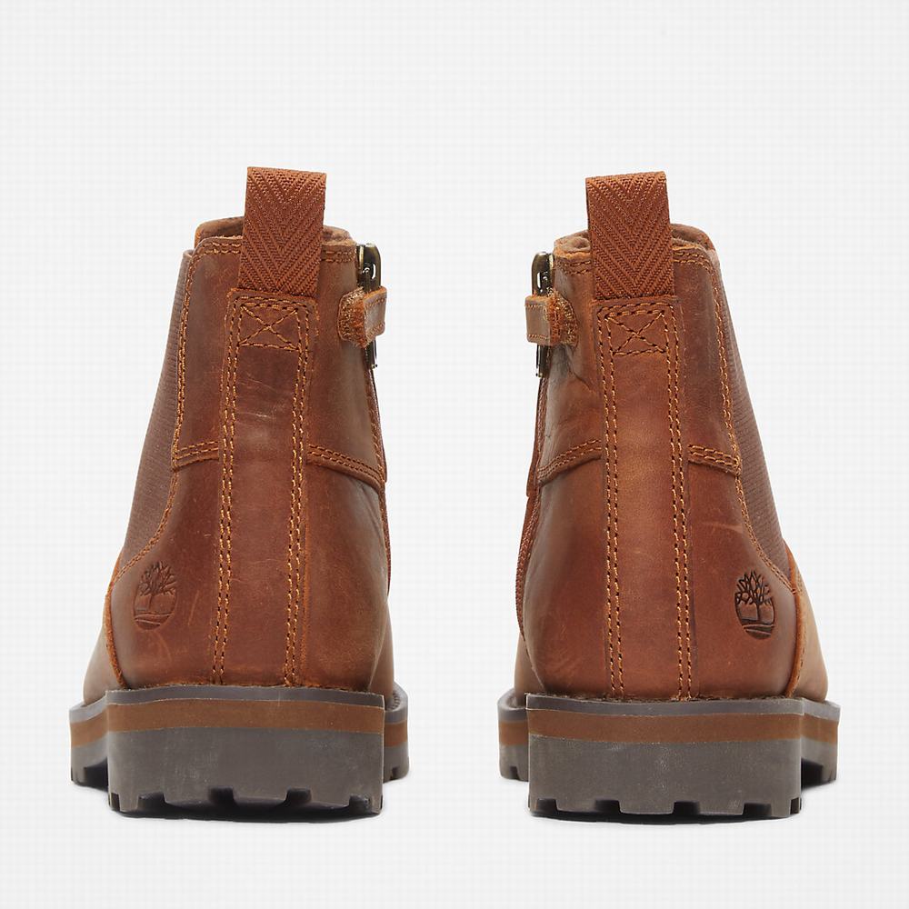 Dětské Kotníkové Boty Timberland Courma Hnědé | TI10489-390