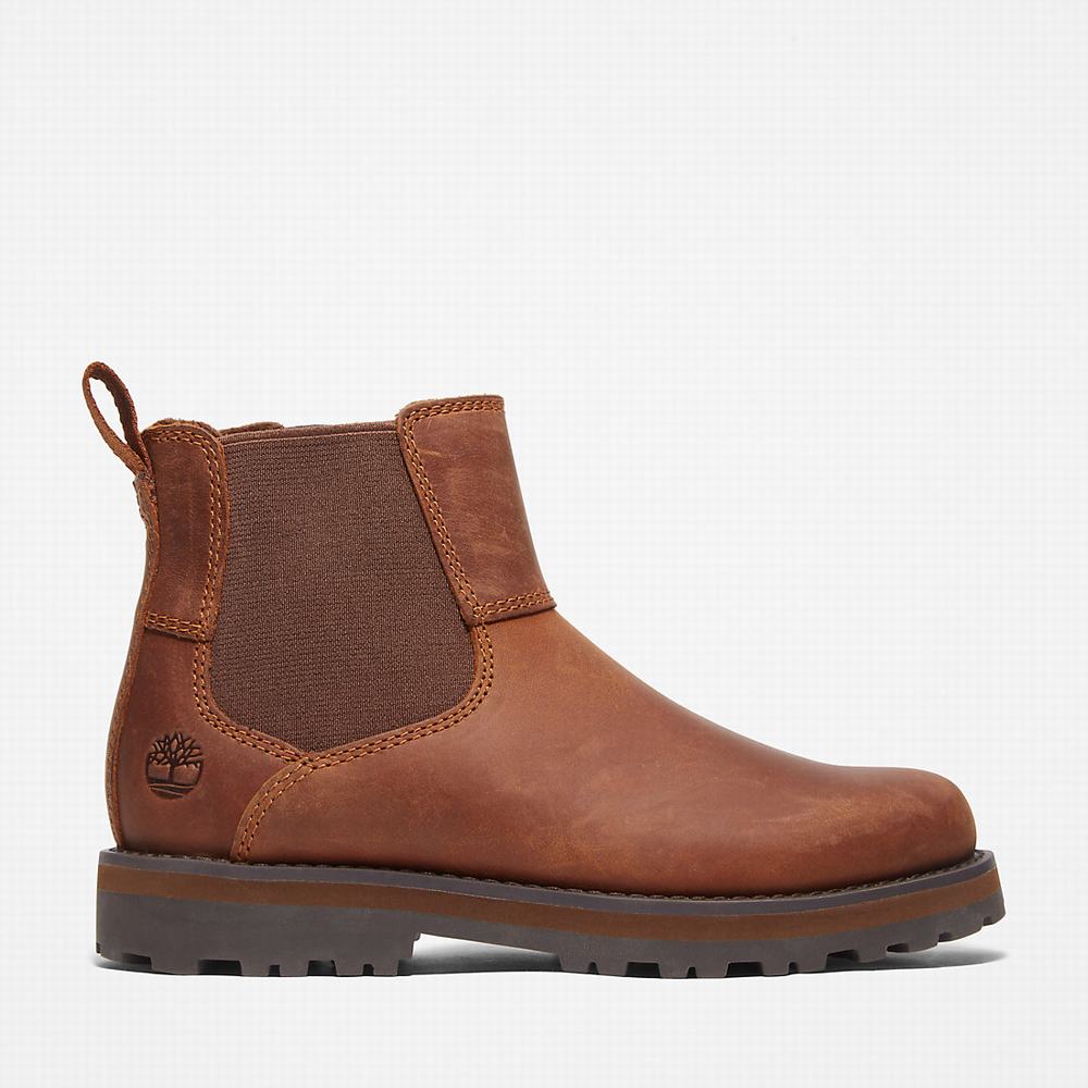 Dětské Kotníkové Boty Timberland Courma Hnědé | TI10489-390