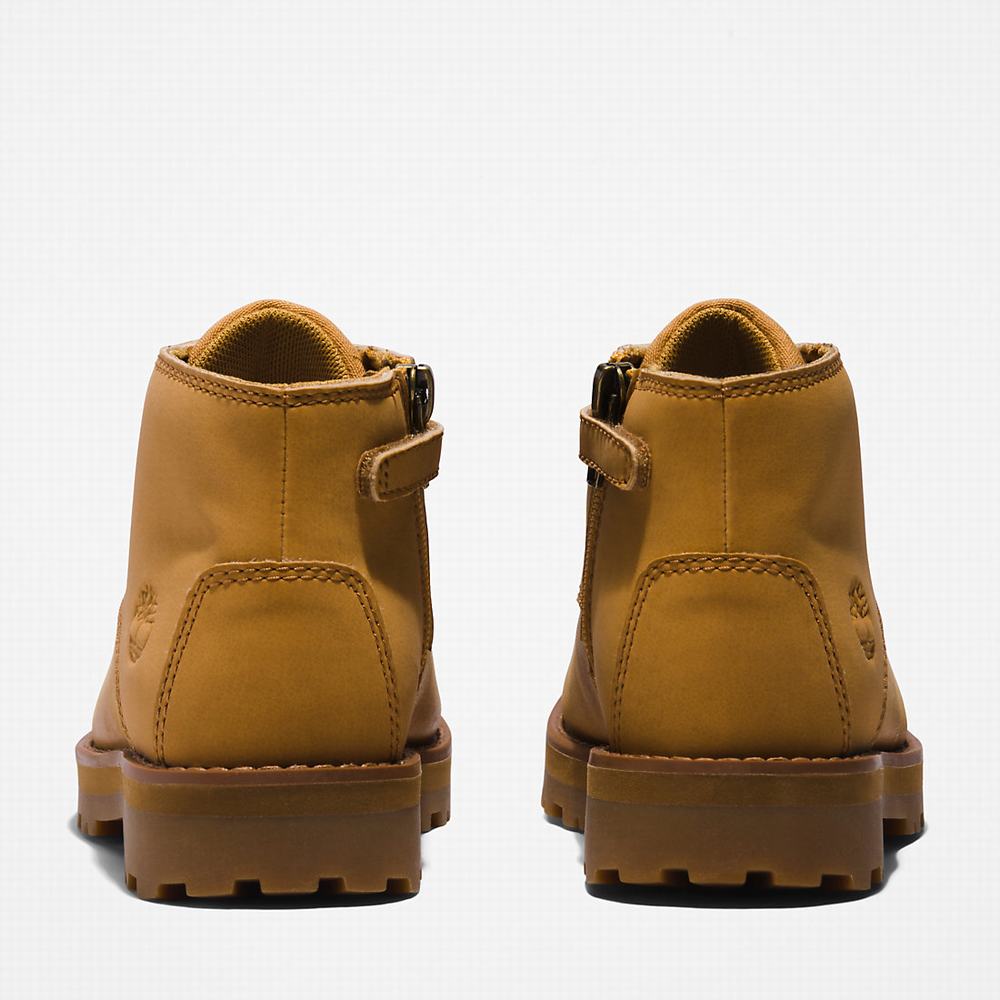 Dětské Kotníkové Boty Timberland Courma Chukka Světle Hnědé | TI54263-758