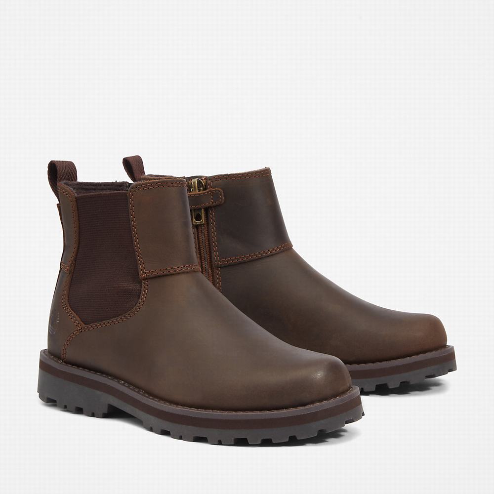 Dětské Kotníkové Boty Timberland Courma Hnědé | TI81574-984