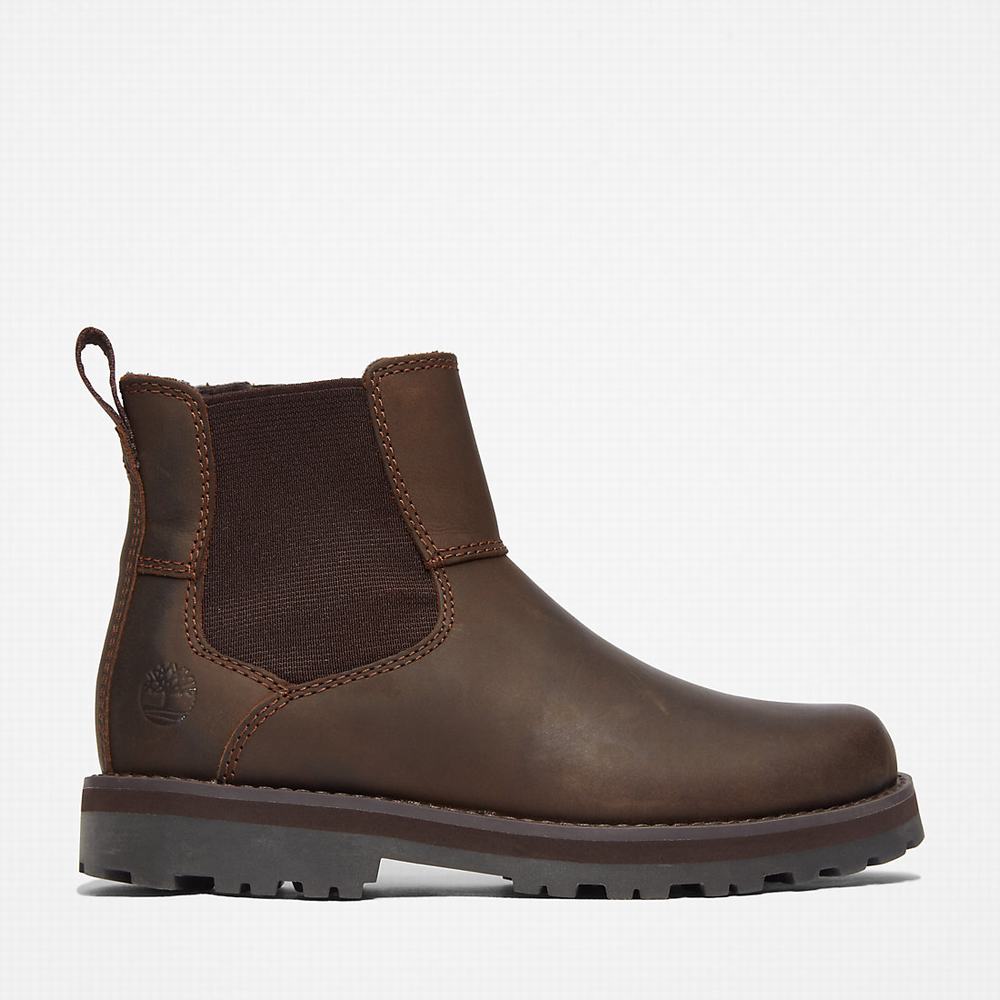 Dětské Kotníkové Boty Timberland Courma Hnědé | TI81574-984