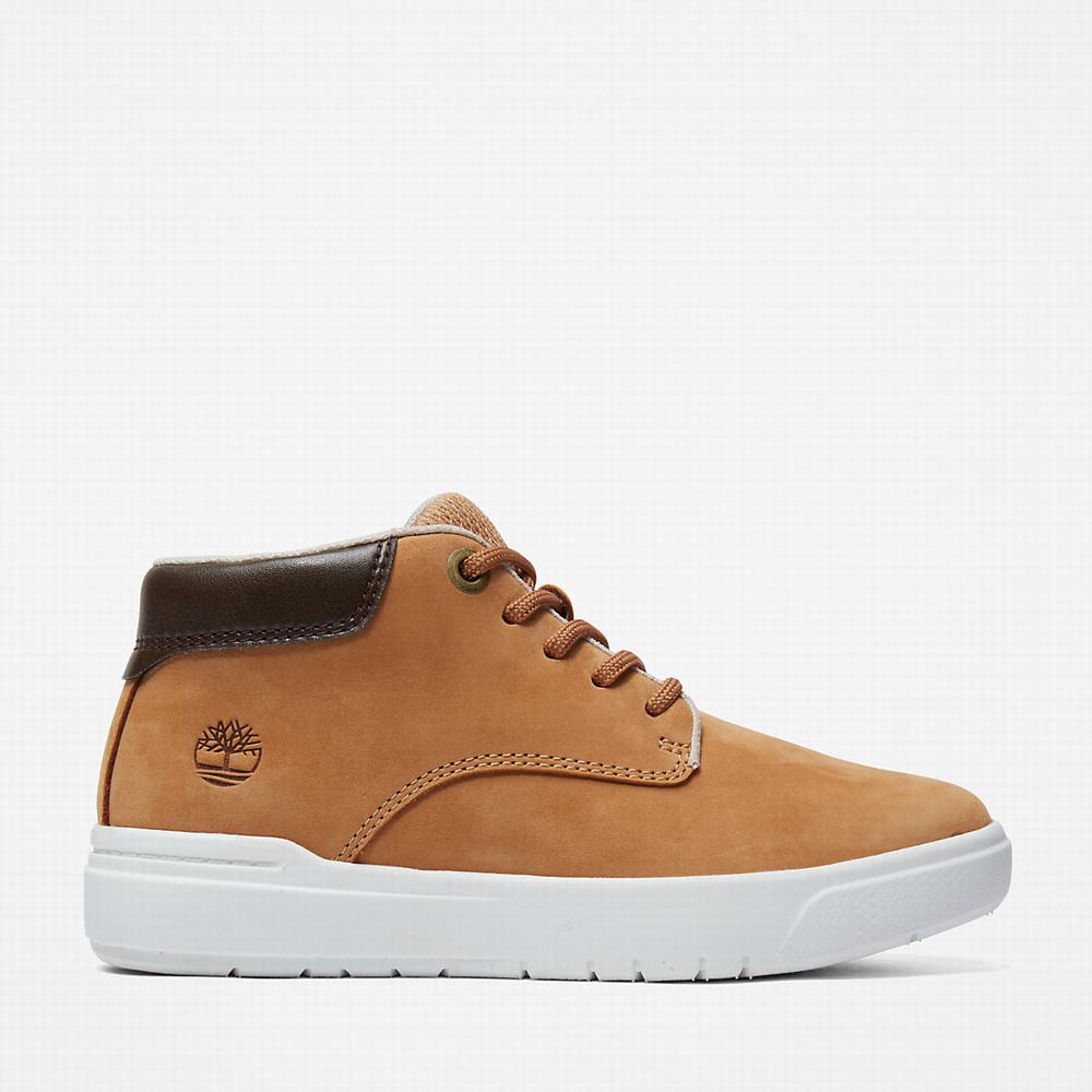 Dětské Kotníkové Boty Timberland Seneca Bay Chukka Světle Hnědé | TI08493-693