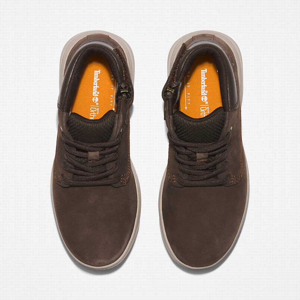 Dětské Kotníkové Boty Timberland Seneca Bay Chukka Tmavě Hnědé | TI54238-731