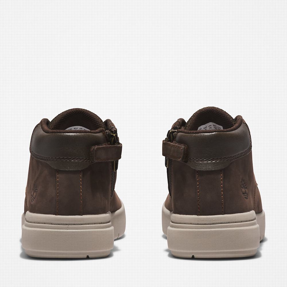 Dětské Kotníkové Boty Timberland Seneca Bay Chukka Tmavě Hnědé | TI54238-731