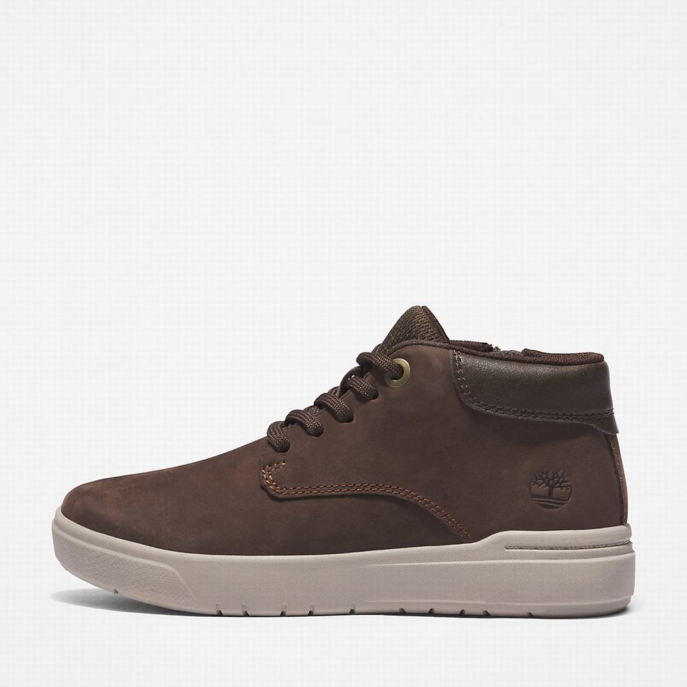 Dětské Kotníkové Boty Timberland Seneca Bay Chukka Tmavě Hnědé | TI54238-731