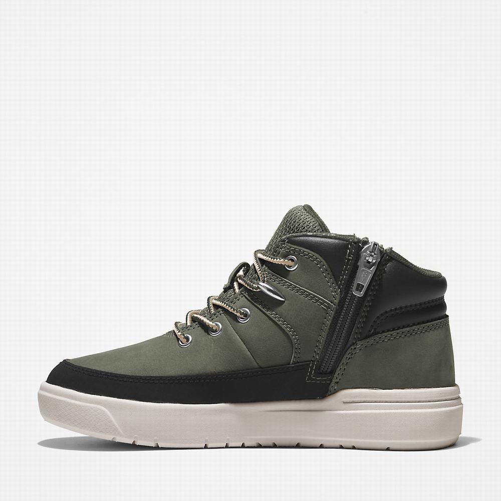 Dětské Kotníkové Boty Timberland Seneca Bay Chukka Zelene | TI58394-438