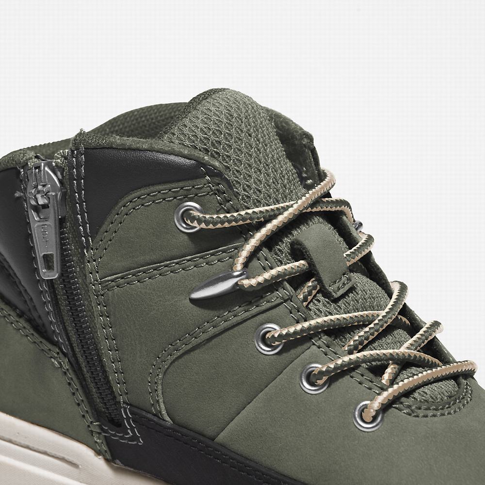 Dětské Kotníkové Boty Timberland Seneca Bay Chukka Zelene | TI58394-438