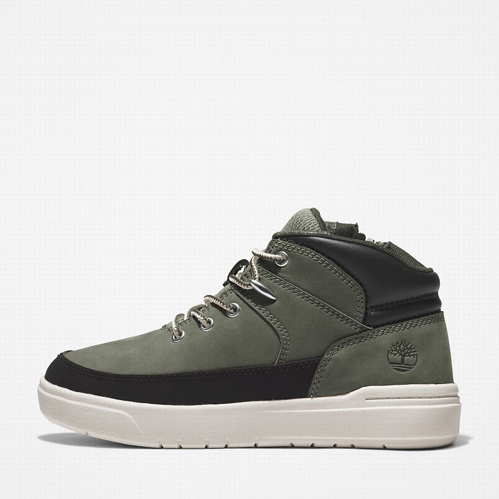 Dětské Kotníkové Boty Timberland Seneca Bay Chukka Zelene | TI58394-438