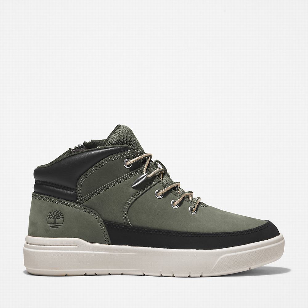 Dětské Kotníkové Boty Timberland Seneca Bay Chukka Zelene | TI58394-438