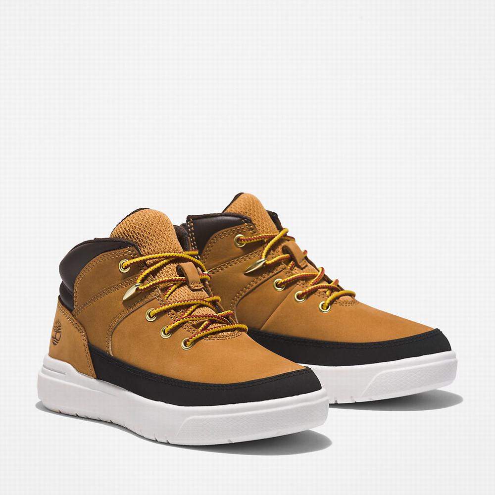 Dětské Kotníkové Boty Timberland Seneca Bay Chukka Světle Hnědé | TI79310-810