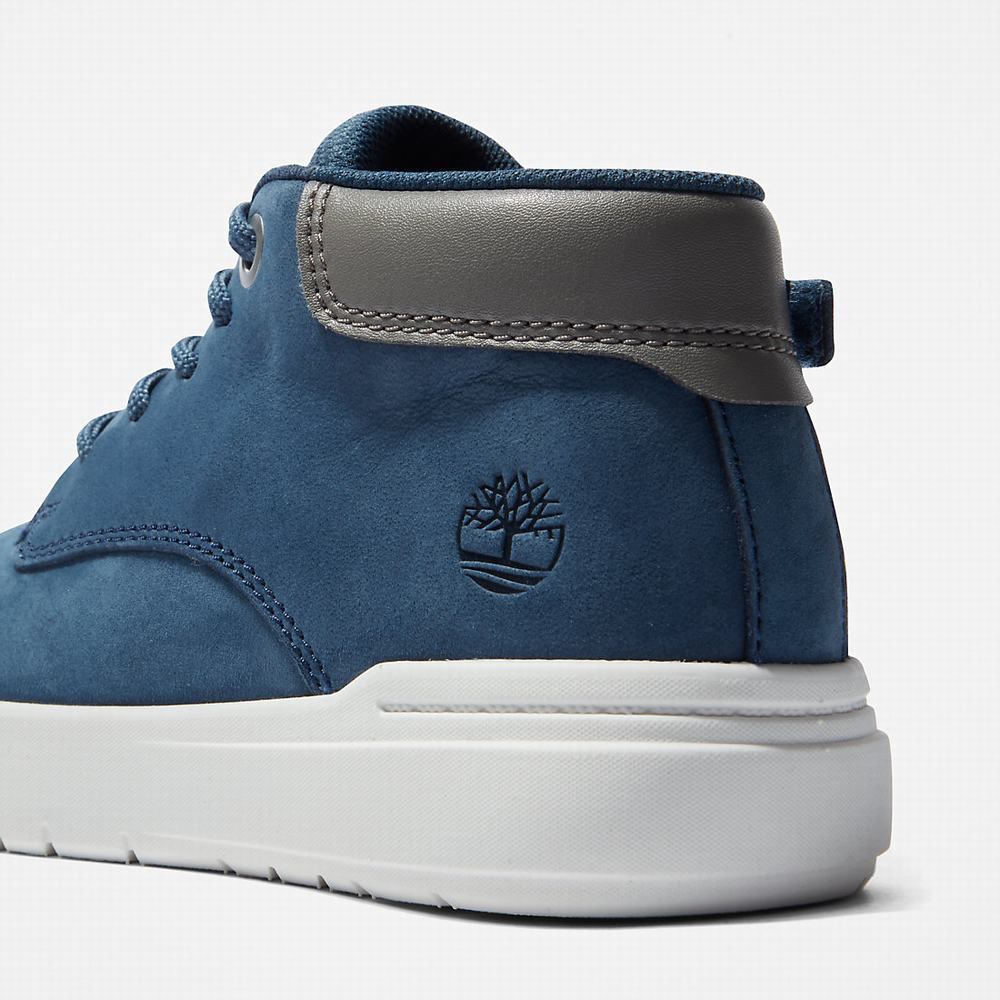 Dětské Kotníkové Boty Timberland Seneca Bay Chukka Tmavě Blankyt | TI81476-916