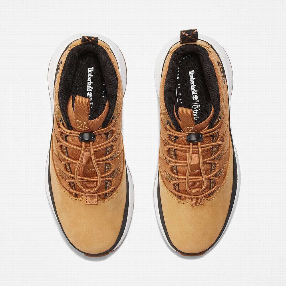 Dětské Oxford Boty Timberland Euro Trekker Super Světle Hnědé | TI05273-701