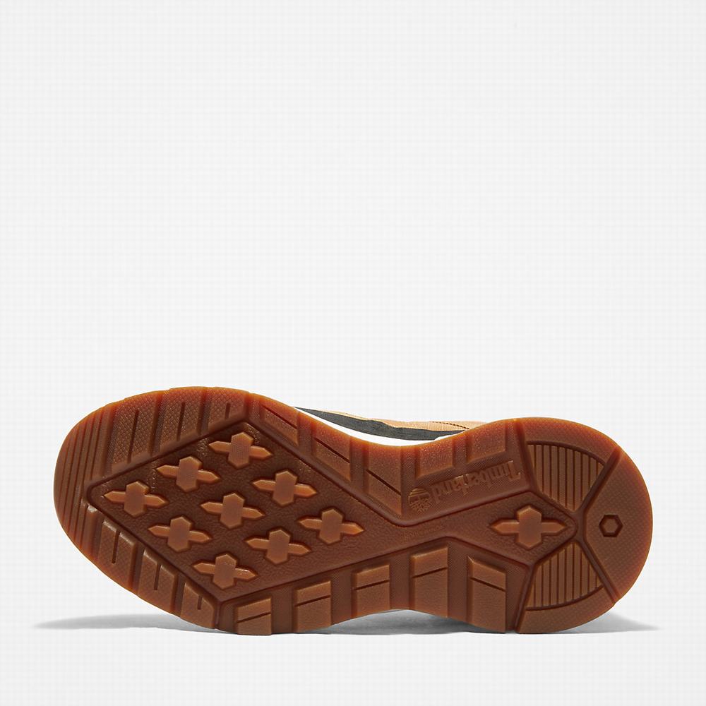 Dětské Oxford Boty Timberland Euro Trekker Super Světle Hnědé | TI05273-701