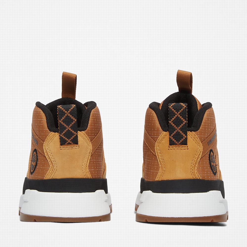 Dětské Oxford Boty Timberland Euro Trekker Super Světle Hnědé | TI05273-701