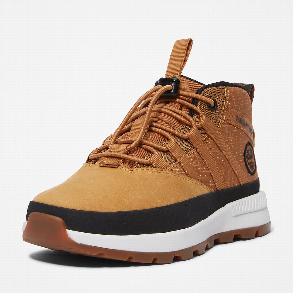 Dětské Oxford Boty Timberland Euro Trekker Super Světle Hnědé | TI05273-701