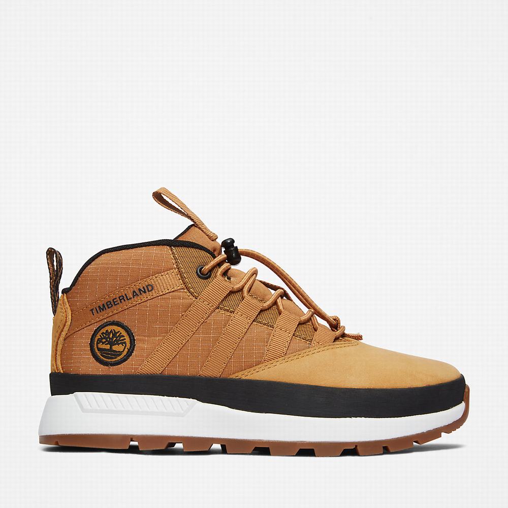 Dětské Oxford Boty Timberland Euro Trekker Super Světle Hnědé | TI05273-701