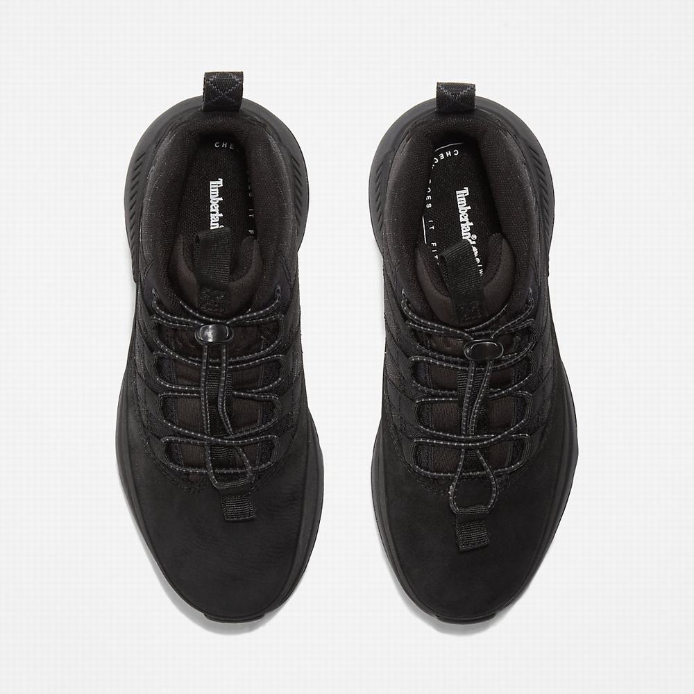 Dětské Oxford Boty Timberland Euro Trekker Super Černé | TI91542-679