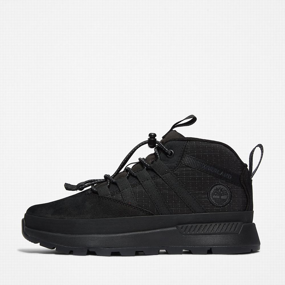 Dětské Oxford Boty Timberland Euro Trekker Super Černé | TI91542-679