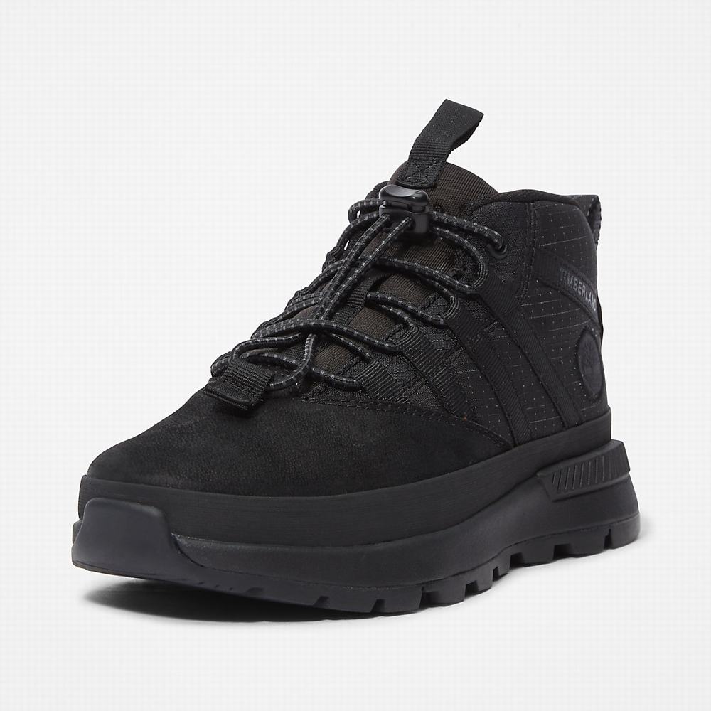 Dětské Oxford Boty Timberland Euro Trekker Super Černé | TI91542-679