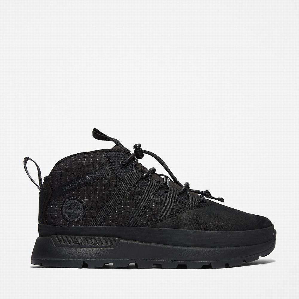 Dětské Oxford Boty Timberland Euro Trekker Super Černé | TI91542-679