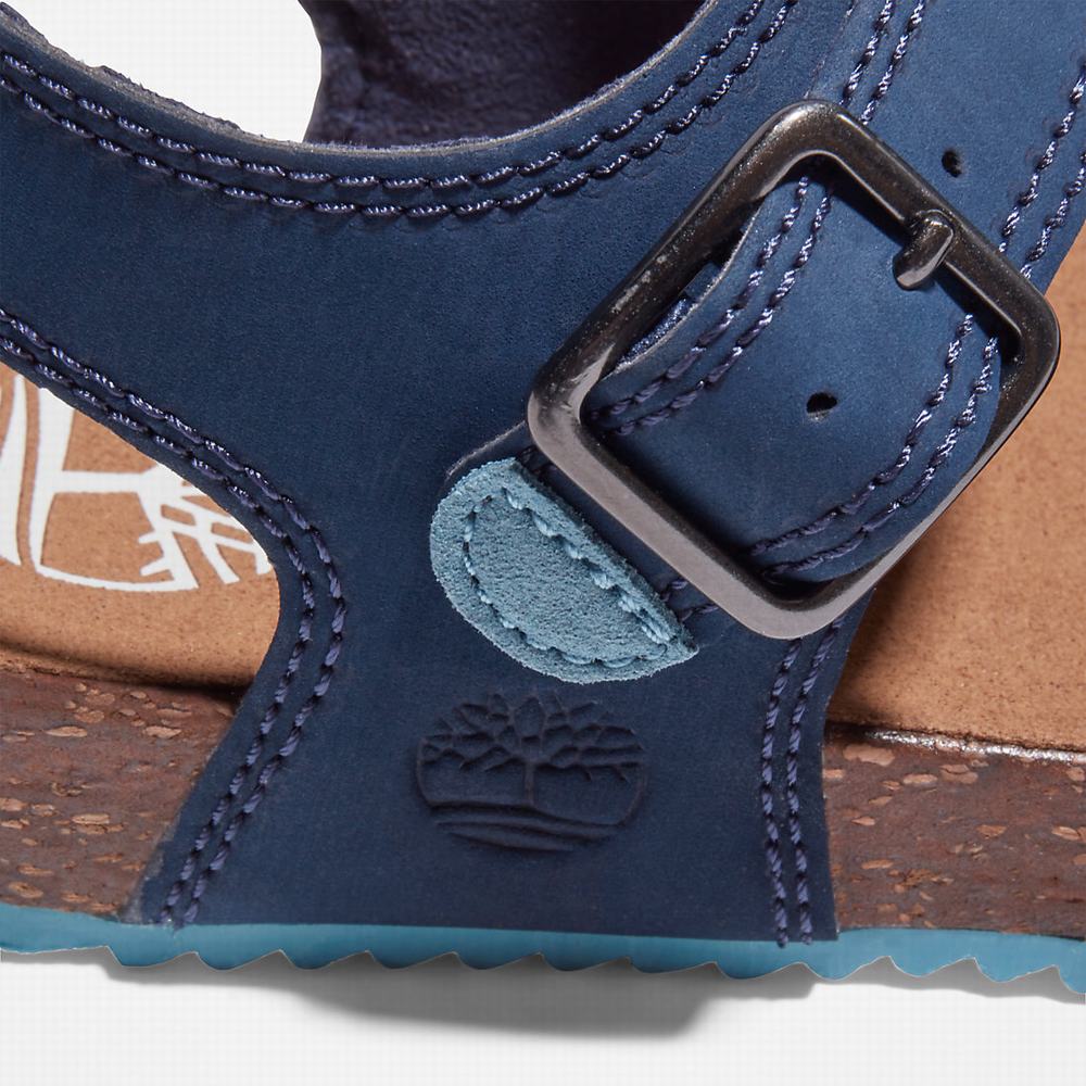 Dětské Sandály Timberland Castle Island Backstrap Tmavě Blankyt | TI87521-368