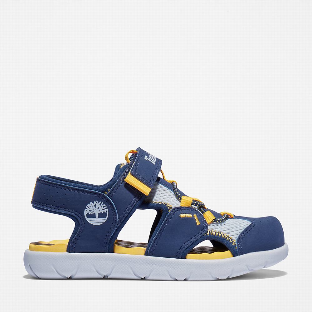 Dětské Sandály Timberland Perkins Row Fisherman Tmavě Blankyt | TI37412-482