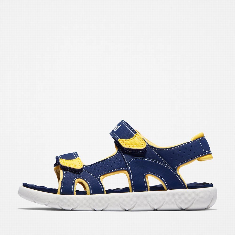 Dětské Sandály Timberland Perkins Row Tmavě Blankyt | TI21430-942