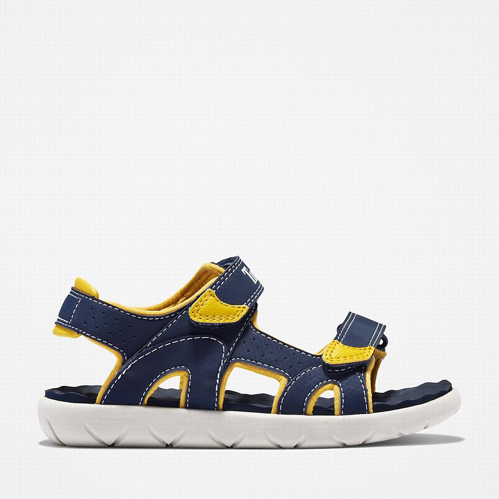 Dětské Sandály Timberland Perkins Row Tmavě Blankyt | TI21430-942